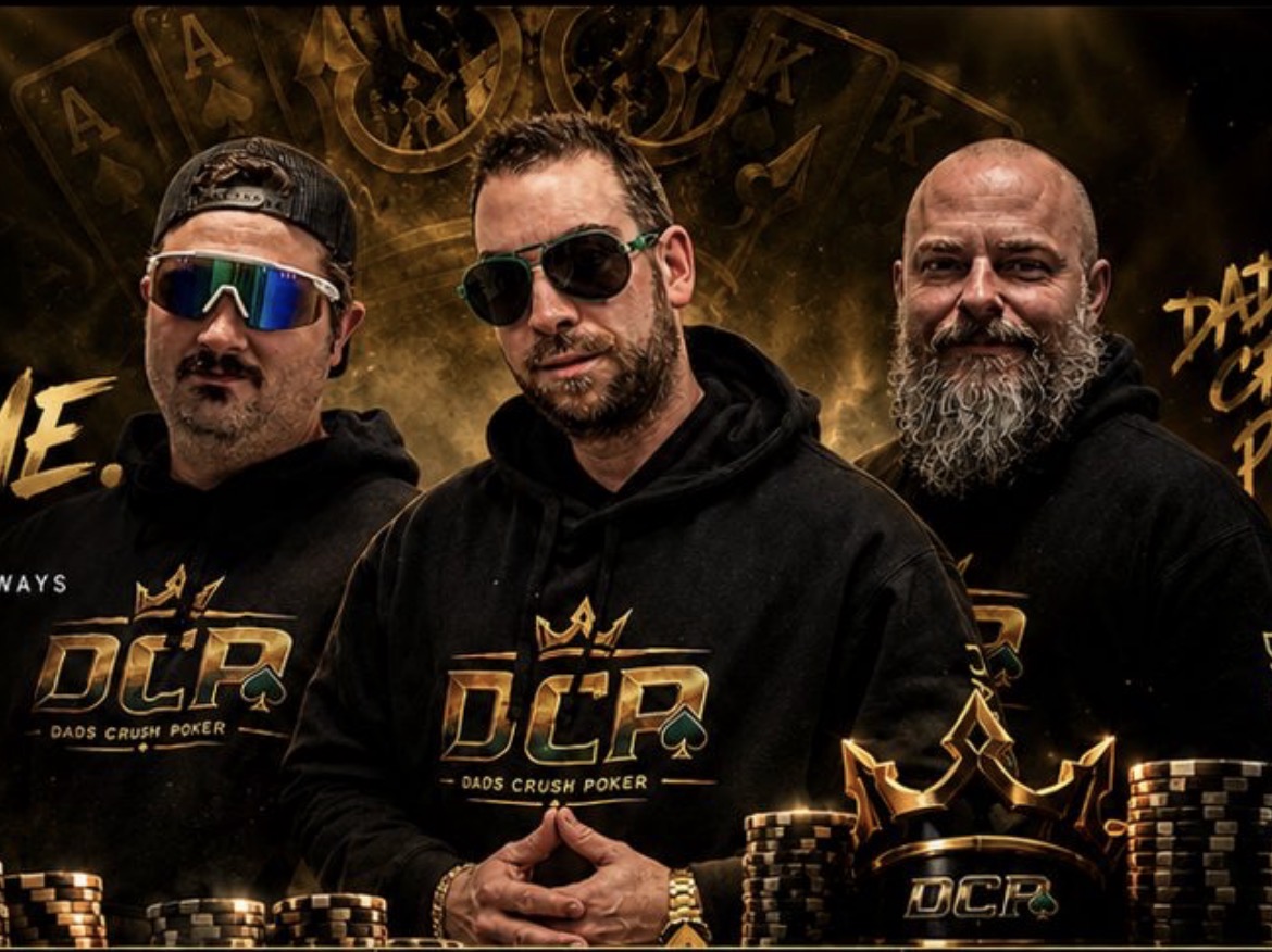Dads Crush Poker founders Doug, Adam and Danny